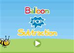 Balloon Pop Subtraction 